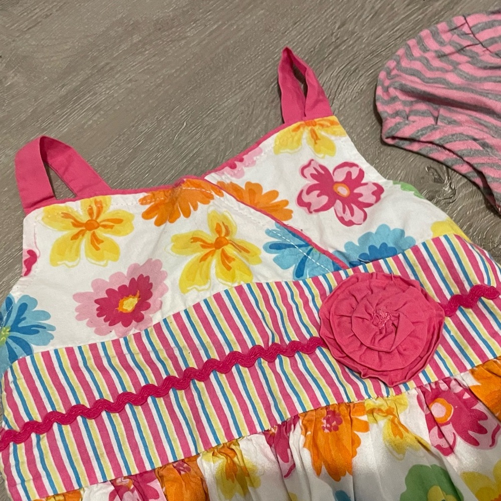 Girly pink dresses for toddler 4T - Picture 3 of 9
